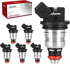 6PCS Fuel Injectors 1 Hole Compatible with Mercury Outboard 150hp DFI Optimax, Mariner 135-200 HP, Optimax Outboard 135HP 150HP 175HP 2000 2001 2002 2003 2004 2005 2006 Replace 37003-804841