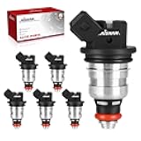 AISHAN 6PCS Fuel Injectors 1 Hole Compatible with Mercury Outboard 150hp DFI Optimax, Mariner 135-200 HP, Optimax Outboard 135HP 150HP 175HP 2000 2001 2002 2003 2004 2005 2006 Replace 37003-804841