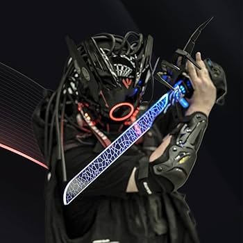 【特大！】サイバーパンク コスプレ用 LED付き 剣 Amazon.co.jp: サイバーパンク コスプレ 武器 発光剣 LED サイバー