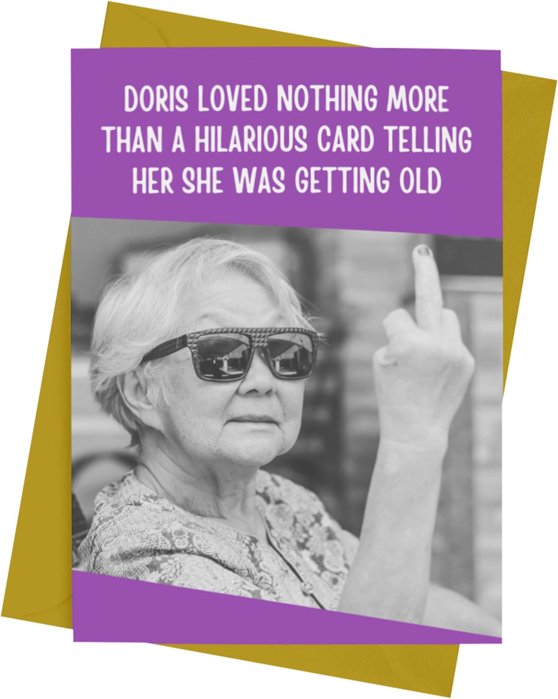 Funny Birthday Card For Wife, Girlfriend, Her, Mum, Women, Friend