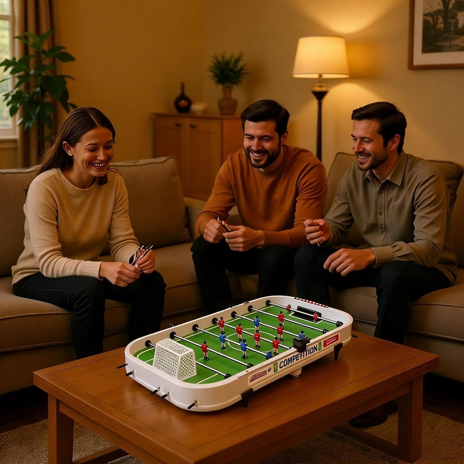 Soccer Games Kids, Interactive Multi-Player, Football Board Game, Fun Engaging Design for Children Adults Family Travel Indoor Home Party Playroom Group Activity Entertainment Toy