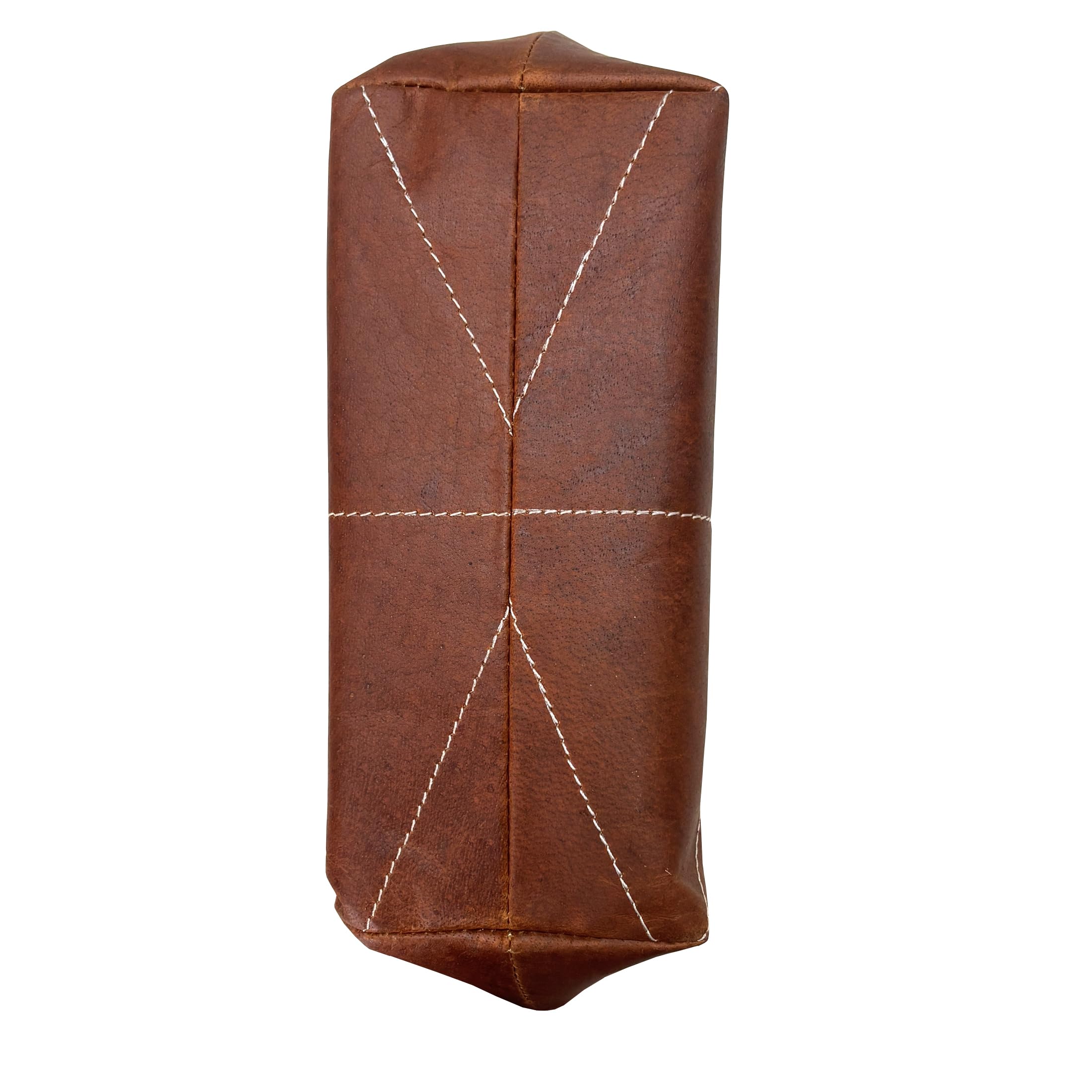 Neceser de piel auténtica para hombre – Kit Dopp organizador de viaje con cierre de cremallera – Bolsa de afeitado y aseo resistente al agua para viajes, gimnasio y viajes de negocios