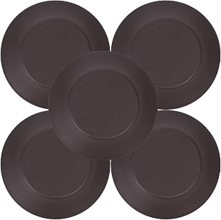TEHAUX 5pcs Umbrella Plastic Cover Replacement Cap Finial Outdoor Coffee | Weatherproof, Waterproof Repair Part, Easy Installation, Extends Umbrella Life, for Beach Shade Setups