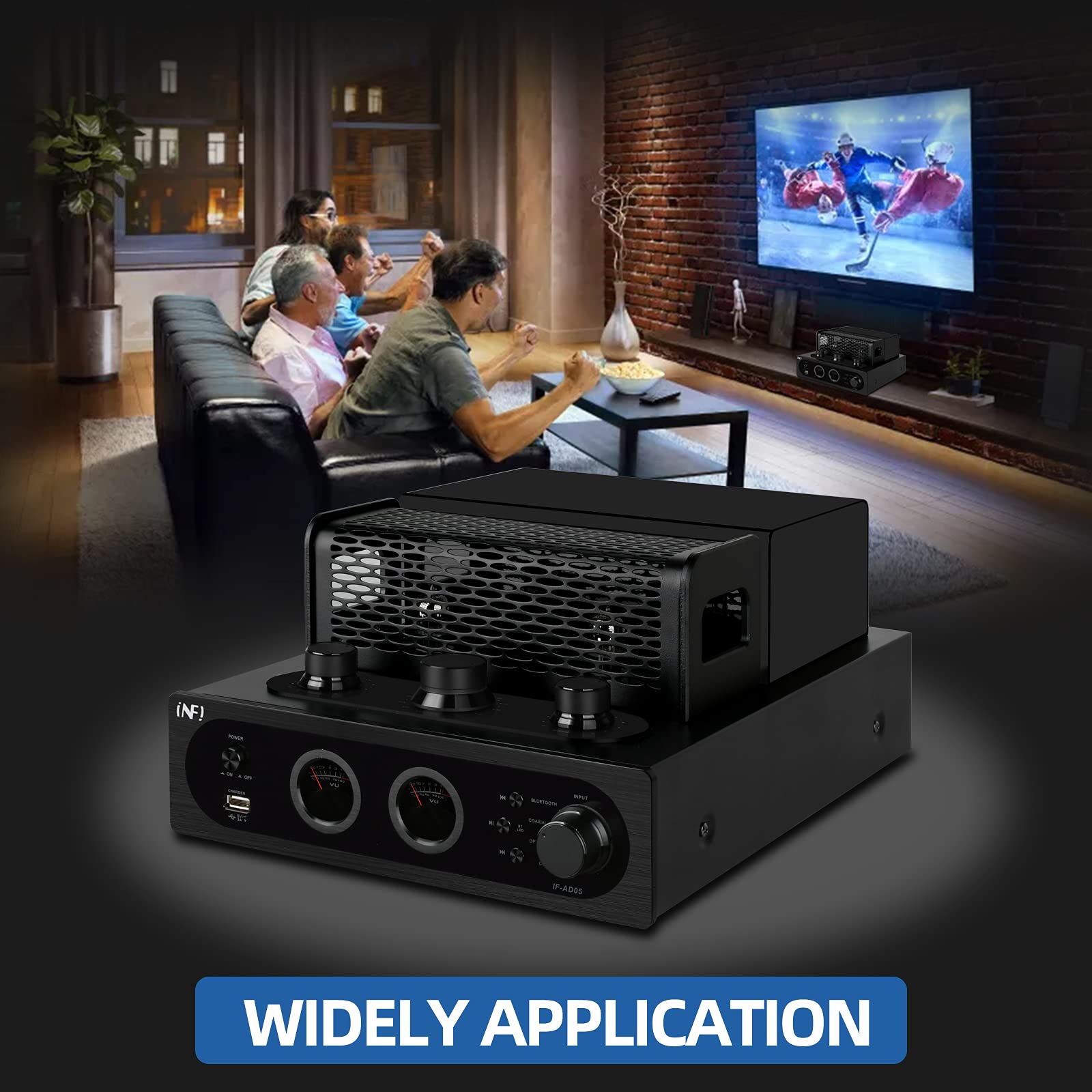 INFI Audio Hybrid Class AB Tube Amplifier 6N3/6H3N Power Amp with