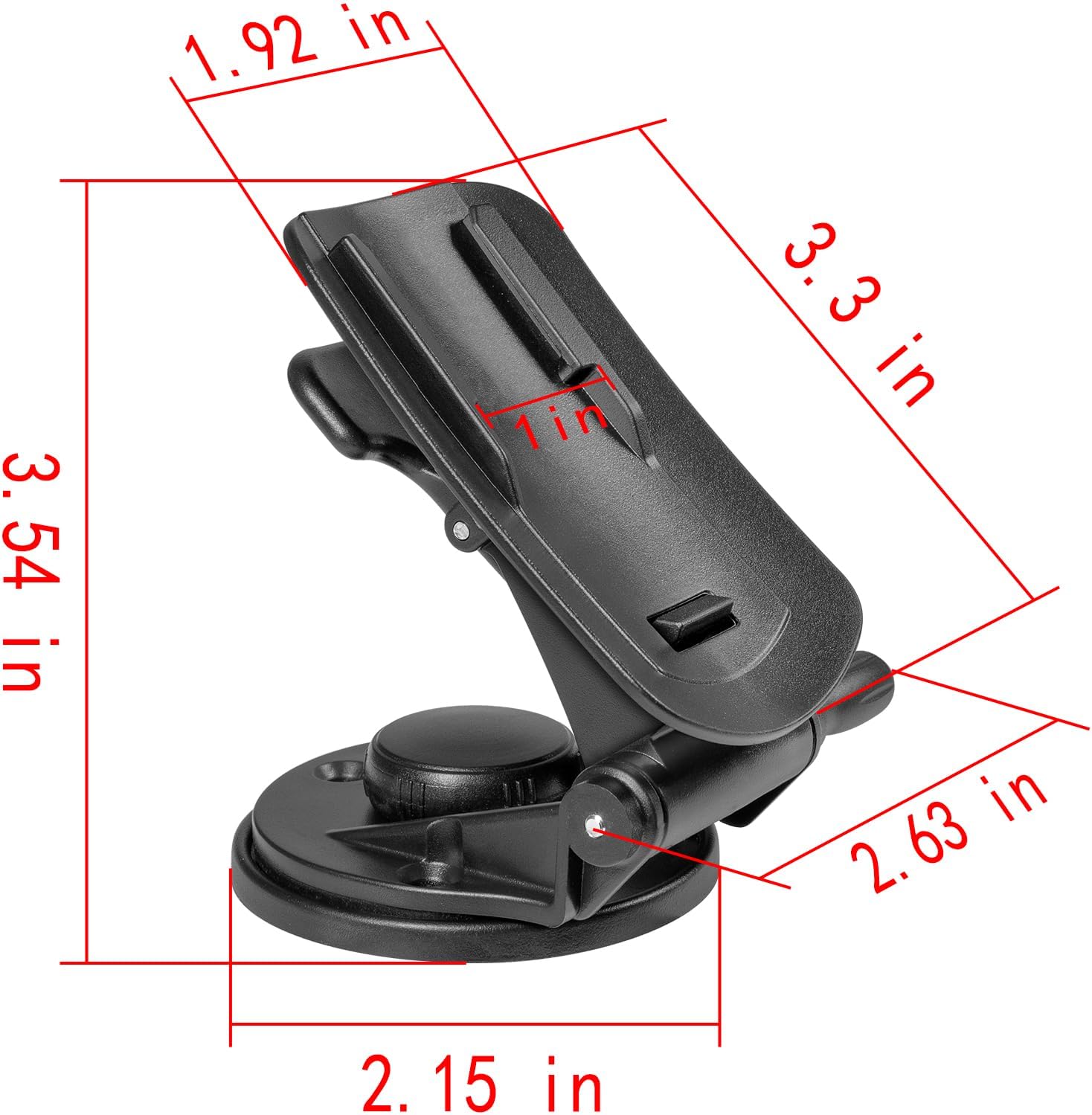 Marine Mount for Garmin Colorado Series - Flat Surface GPS Mount for Garmin Handheld Devices