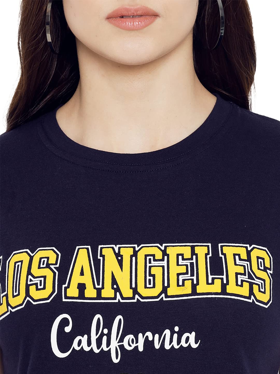 Preneum T-shirt pour femme, Bleu foncé, 40