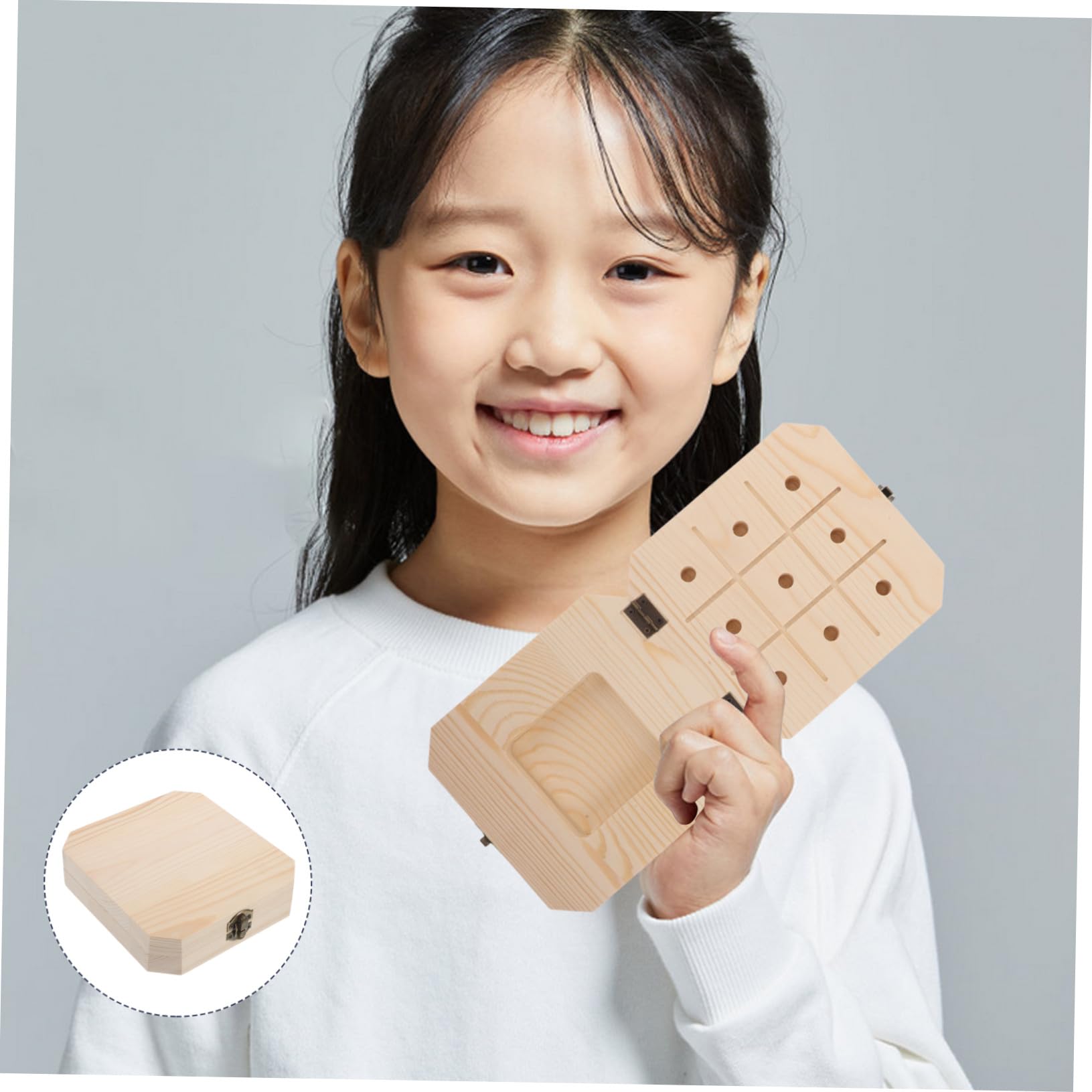 Tablero Sensorial de Madera Montessori para Bebés Educativo con Cilindros Táctiles Redondeados Desarrollo Motriz Fino y Coordinación Mano-Ojo Juguetes Duraderos para Años