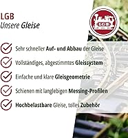 Vista 5 de LGB 19901 Juego de rieles de revestimiento