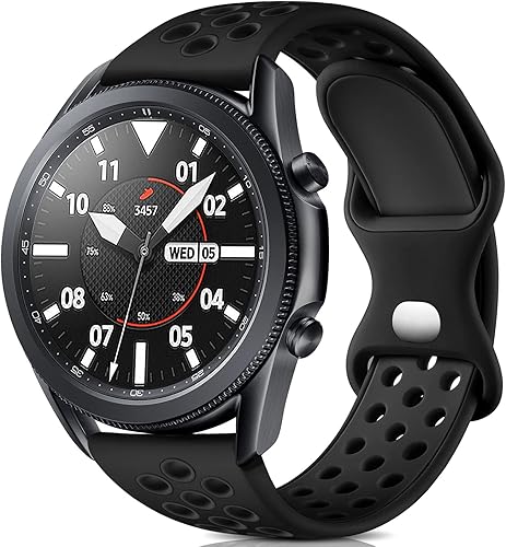 Easuny Compatible con Samsung Galaxy Watch 3 1.772 in BandGalaxy Watch 1.811 inGear S3 FrontierClassic Watch Bands, 0.866 pulgadas, correa de reloj