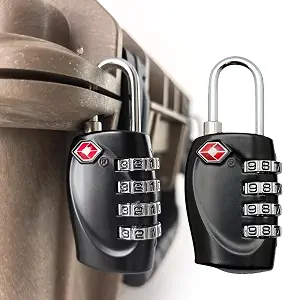 TSA Approved 2-Pack Gun Case Combination Locks