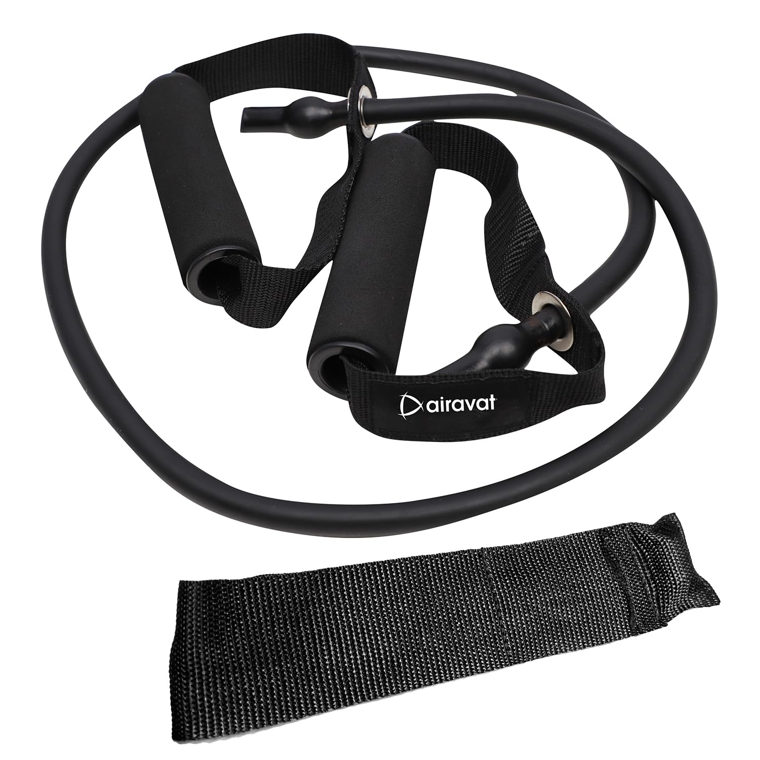 Airavat 4501 Natural Latex Level-1 Exercise Tube with Foam Handle (Black) (B08H8FRYDN) Amazon Price History, Amazon Price Tracker