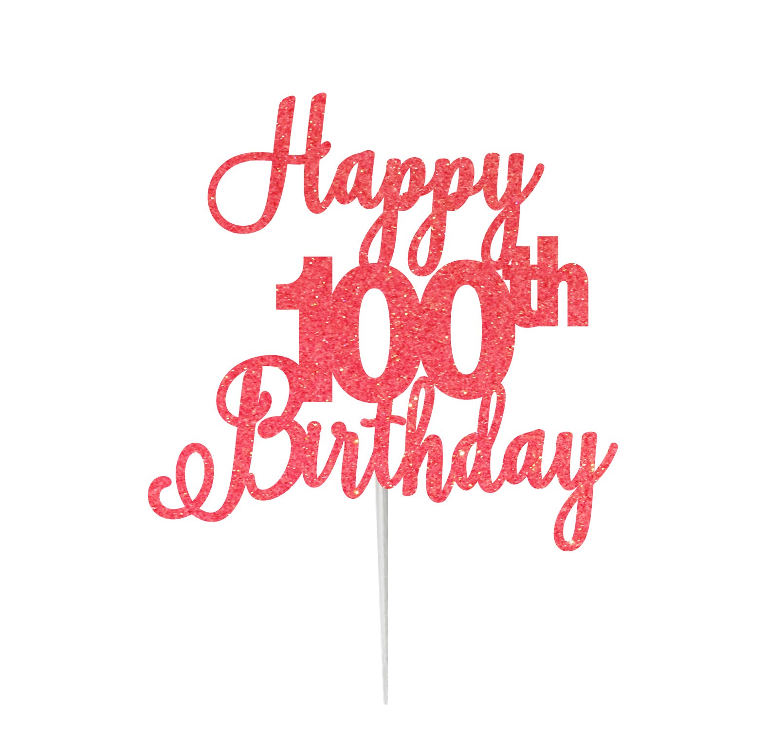 Cake Topper Personnalisable Paillettes - Déco Anniversaire Princesse