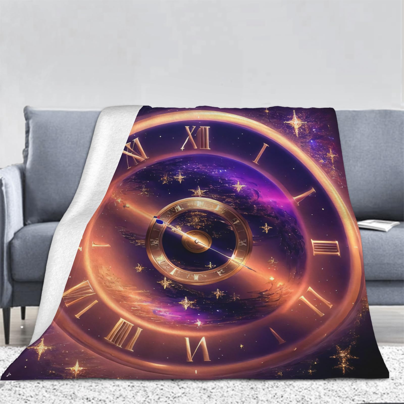 Manta de Franela Geométrico 180x200 cm Manta de Franela de Microfibra Sueño Manta de Felpa Suave para Sofá Cama Manta Polar Invierno Gruesa y Esponjosa Caliente