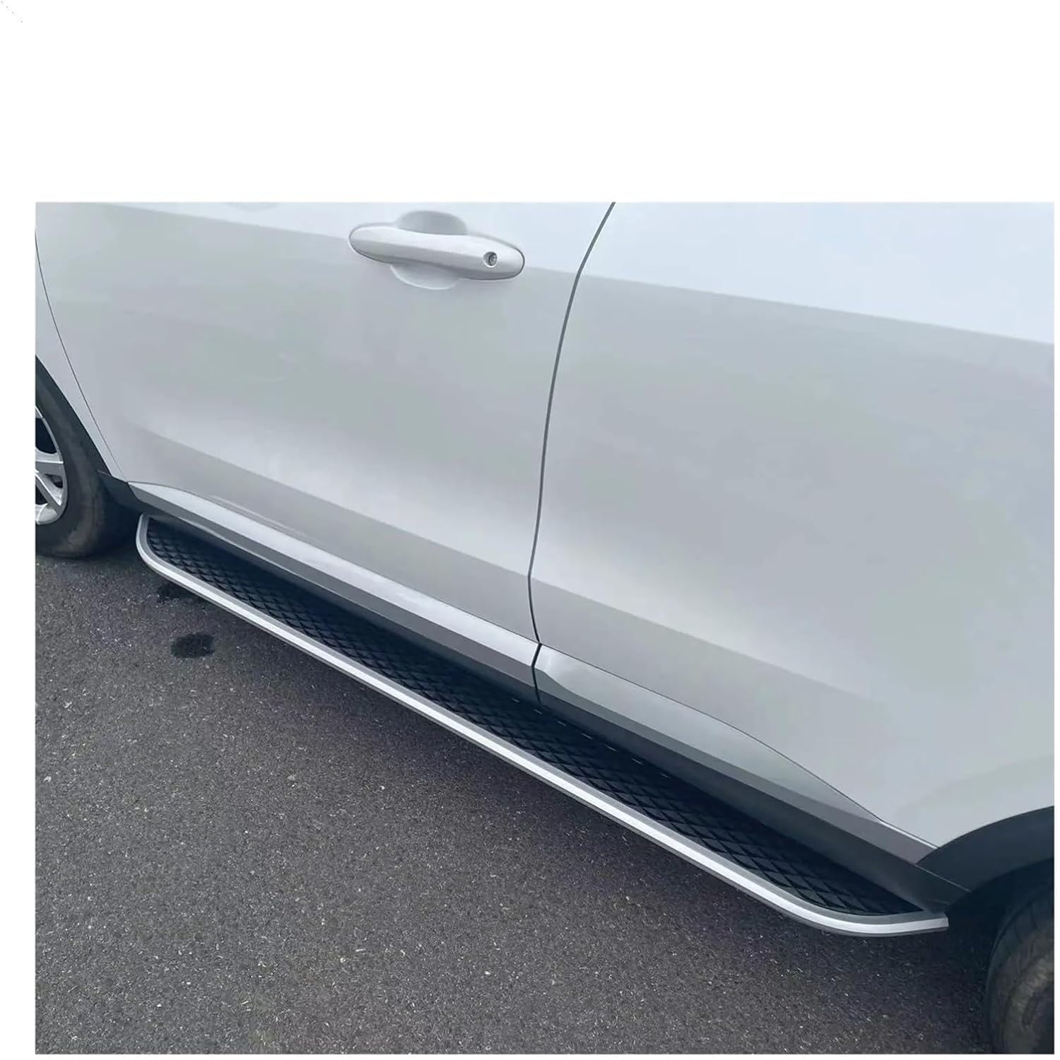 2Pcs Compatible for GMC for Yukon 2021-2023 Fixed Running Board Side Step Pedal Tube Nerf Bar Platform