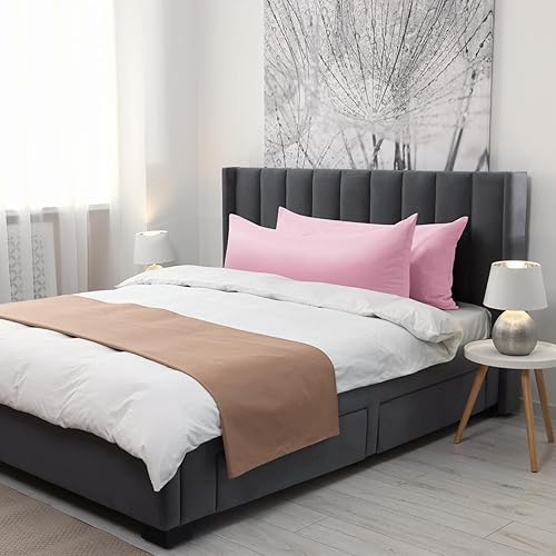 Vista 204 de Thmyo Paquete de 2 fundas de almohada cuadradas decorativas de algodón, fundas de almohada de sublimación en blanco, fundas de cojín blancas