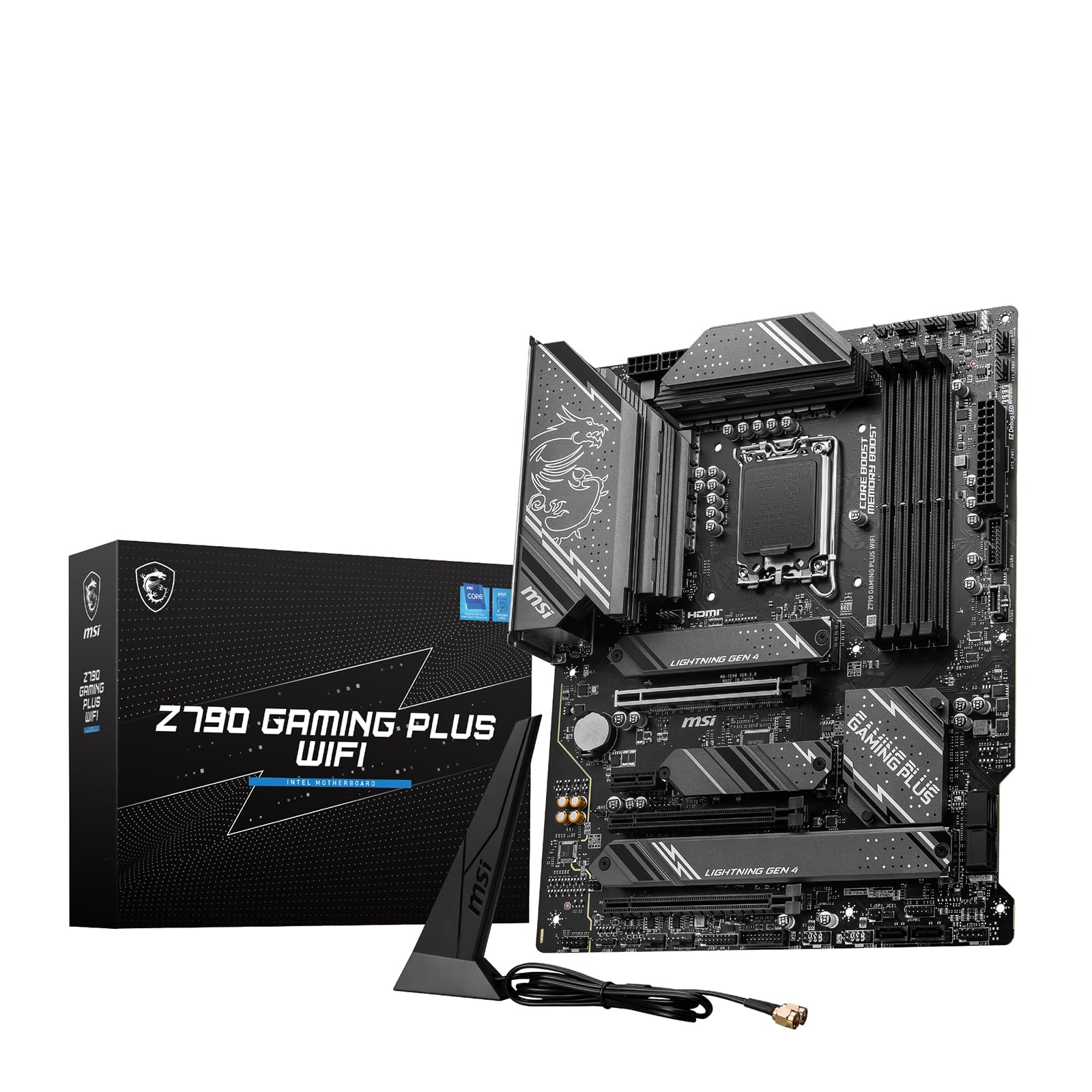 MSI Z790 GAMING PLUS WIFI intel 第14・13・12世代 Coreプロセッサ対応 LGA1700 DDR5 ATX マザーボード MB6471
