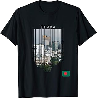 Dhaka Bangladesh Flag T-Shirt