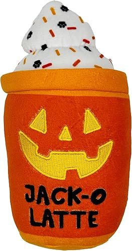 Miniatura 23 de Huxley & Kent Juguete Divertido para Perros de Halloween con Chirriador – Juguetes Chirriantes de Felpa Power Plush para Perros Pequeños, Medianos