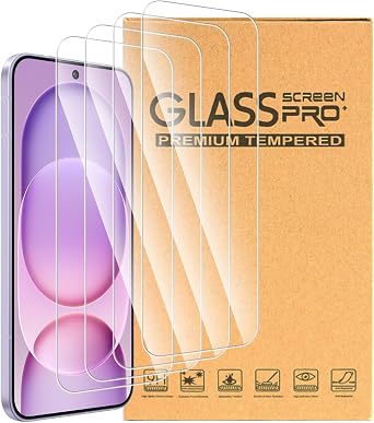 4 Pack Screen Protector Compatible with Honor Magic 8 Pro Air 5G