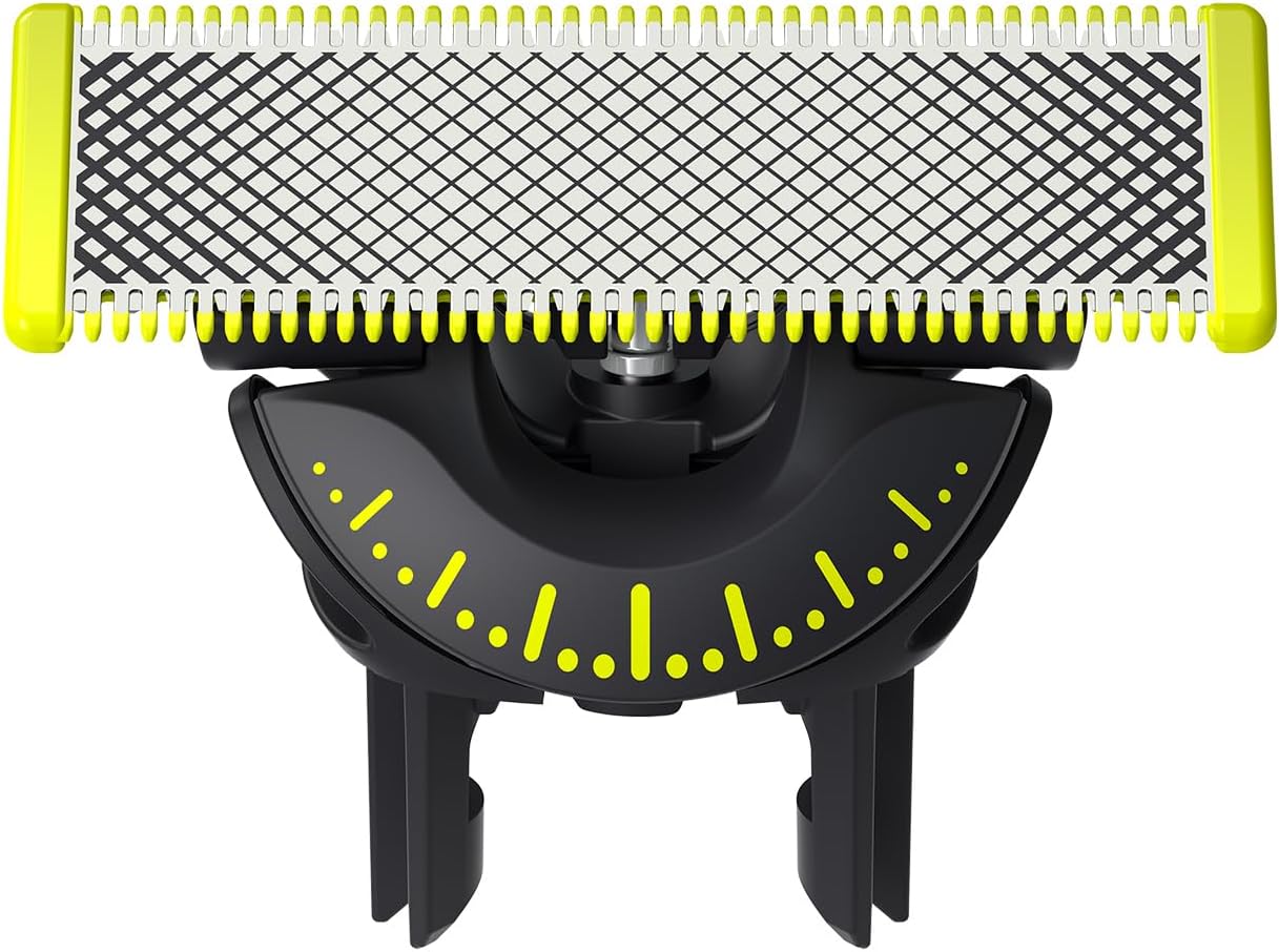 OneBlade Original 360 Blade Heads, Compatible with all OneBlade and Pro Electric Shaver & Trimmers, Original from Philips, 1x One Blade, 4-Month Supply (QP410/50)