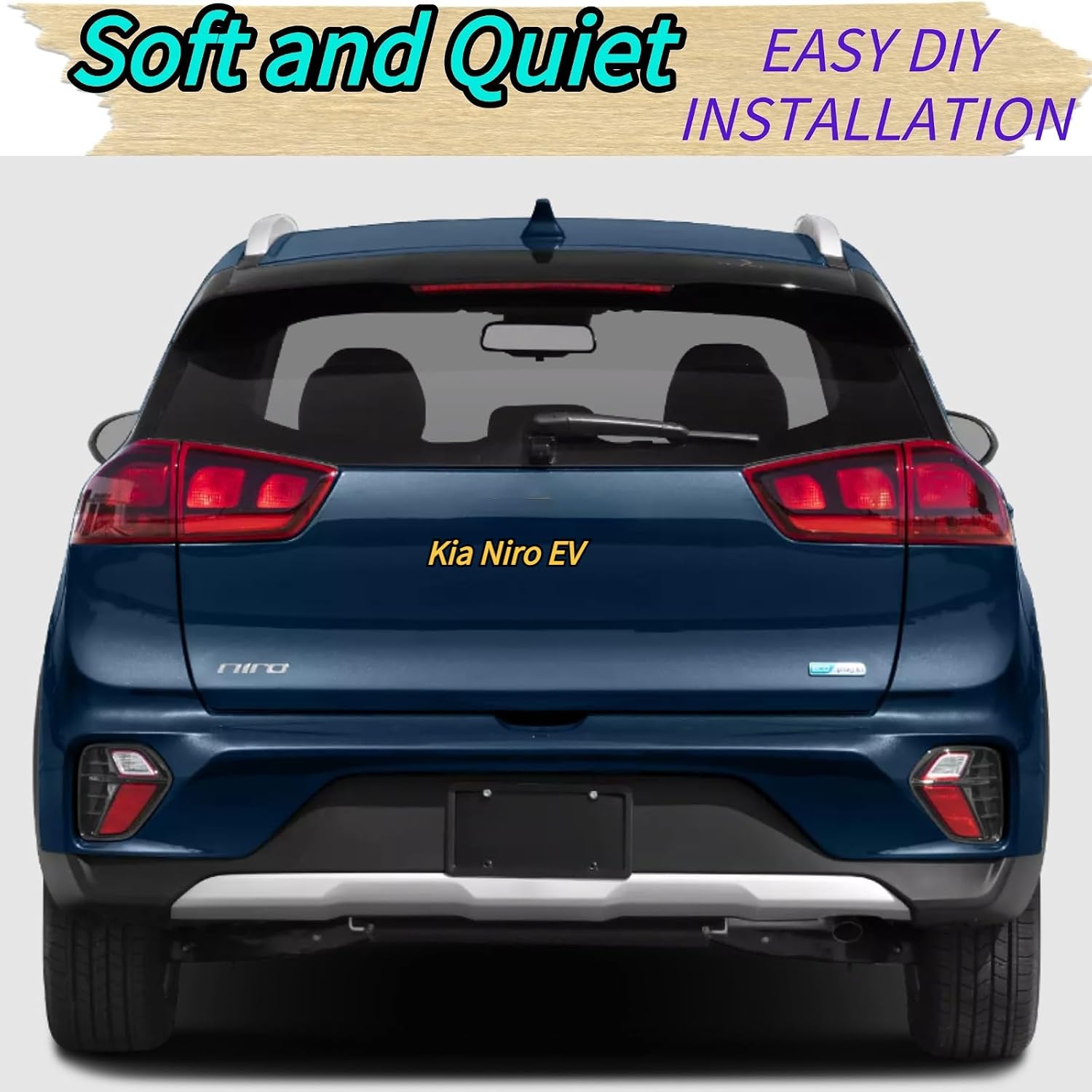 Rear Wiper Blade for Kia Niro HYBRID 2017-2022 2021 2020 2019 2018 | Exact Fit EX Premium LX LXS Touring EV Models | OEM Replacement Rear Back Windshield Wiper Blade