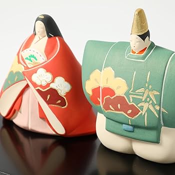 Amazon.co.jp: 博多人形 立雛 弥生 多田明正作 立ひな 立ち雛 雛人形