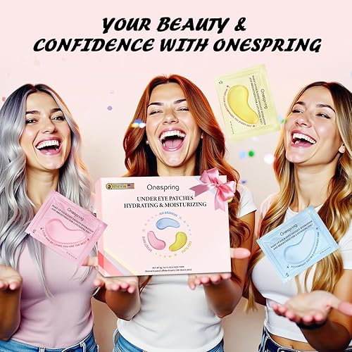 Miniatura 17 de Almohadillas de gel para ojos (24 pares) – Parches debajo de los ojos para ojos hinchados, arrugas, ojeras, geles de colágeno natural para ojos