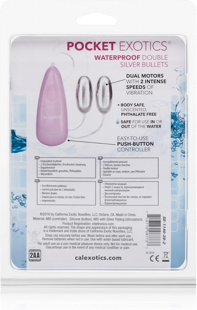 Embalaje Calexotics Pocket Exotics