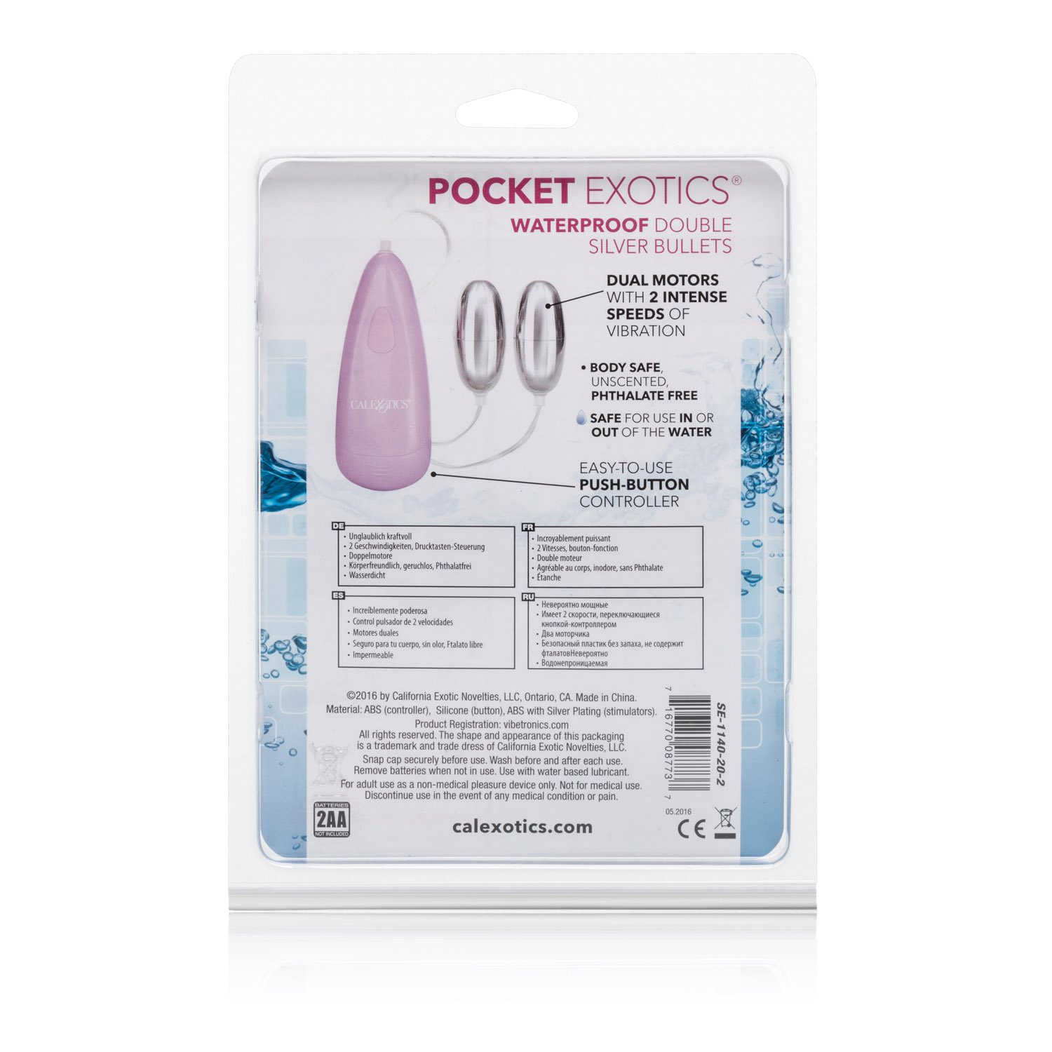 dual bullet vibrator bluetooth vibration sensor التسوق عبر الإنترنت main image 0