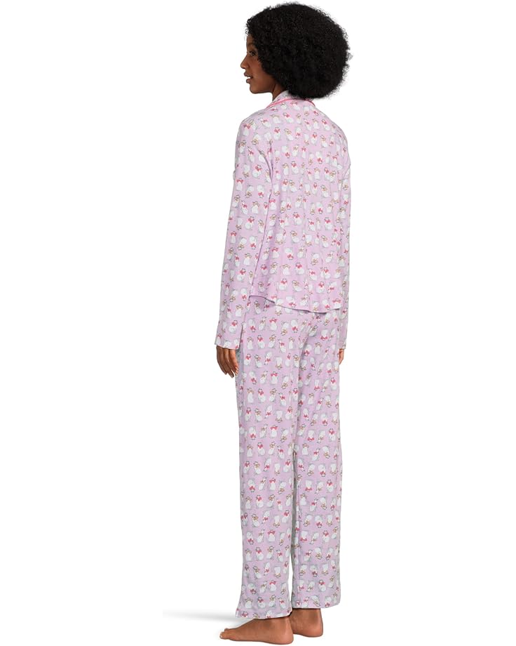 Karen Neuburger Novelty Long Sleeve Girlfriend Pajama Set - #3 of 5
