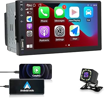 7インチ多機能カーナビ一体型車載PC Bluetooth対応 Amazon | hizpo 7インチ / 2-Din カーナビ 一体型車載PC カーステレオ