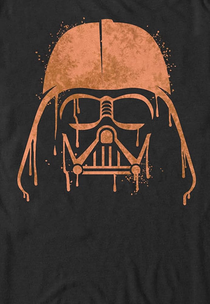 Amazon.co.jp: Star Wars Licensed Halloween Orange Vader Drip Men