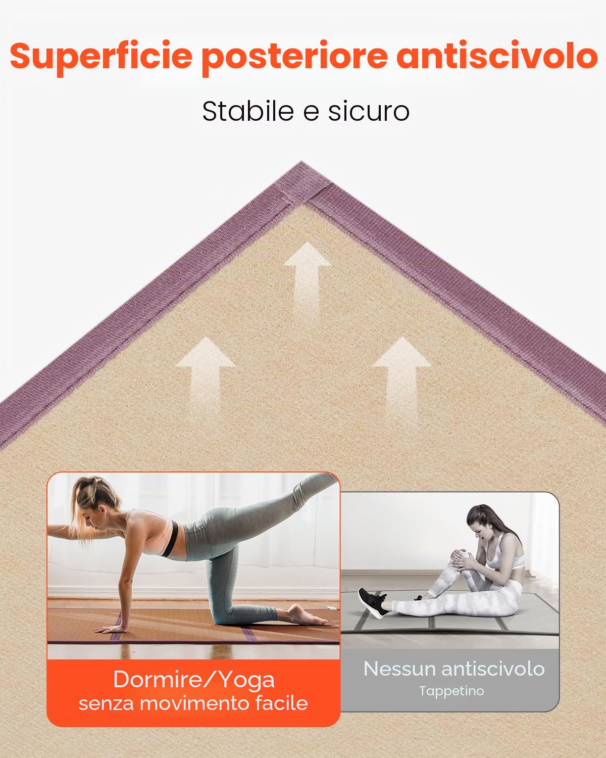 VEVOR Tappetino Tatami, Materasso Pieghevole in Rattan Naturale Intrecciato a Mano, Antiscivolo e Facile da Pulire, Tappetino Traspirante Estivo per Meditazione Yoga 2032 x 1397 x 13 mm