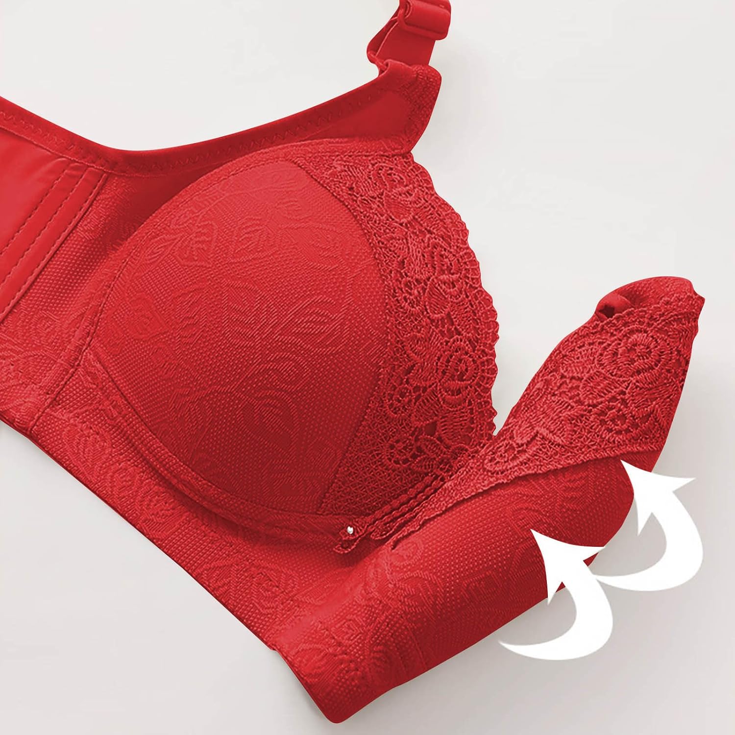Daisy Bras for Women No Underwire Push Up Bralette Everyday Wear Soft Comfort Wire Free Full Support Bra