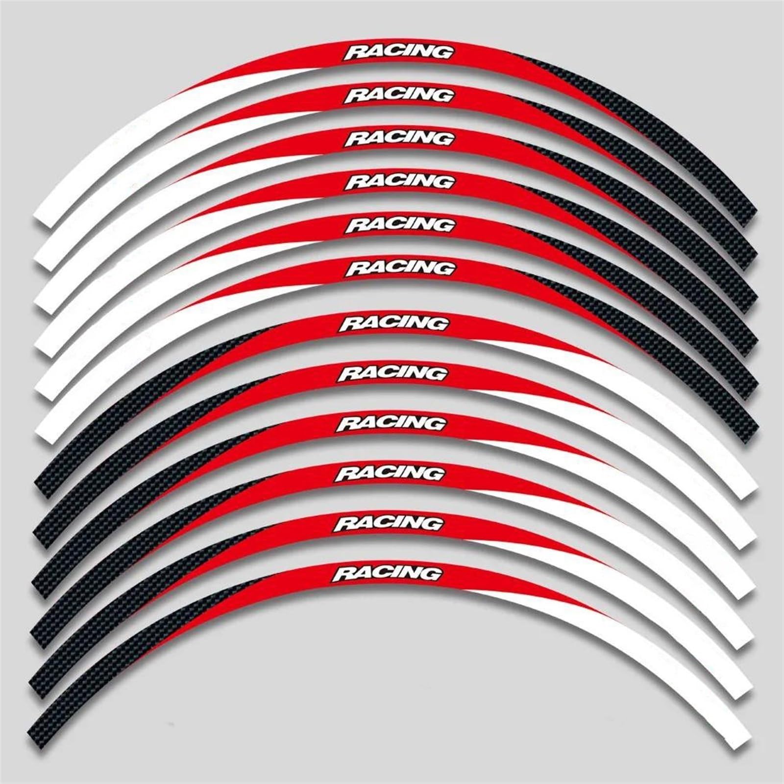 Stickers Motorcycle Reflective Rim Edge Stripes Wheel Stickers for NC750 NC750S NC750X NC 750 XS 750X 750S(Style 11)