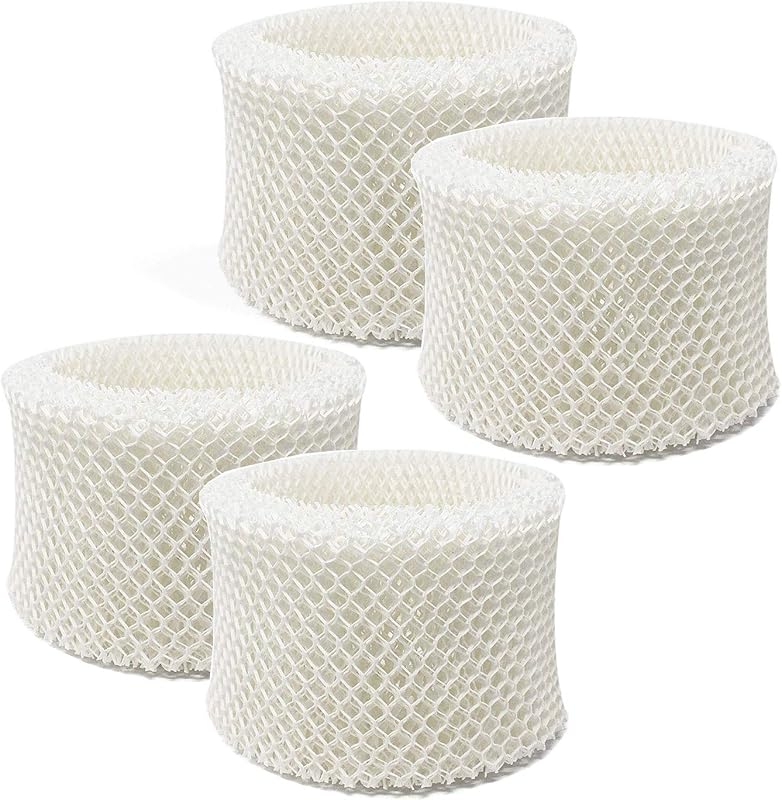4 Pack Humidifier Filters C for Honeywell HC-888N HCM-890 HEV-320 | HC888 HC888N Replacement Wicking Humidifier Filter for Duracraft DCM-200, DH-890, for Walgreens Cool Mist Humidifiers 890-WGN