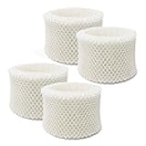Lemige 4 Pack Humidifier Wicking Filters Compatible with Honeywell HC-888, HC-888N, Filter C, HCM-890, HEV-320 Series, Compatible with Duracraft DCM-200, DH-890