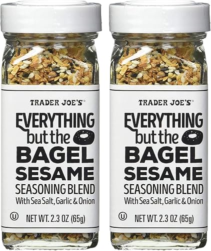 Trader Joe's Everything but The Bagel Sesame Seasoning Blend (2 Pack of 2)