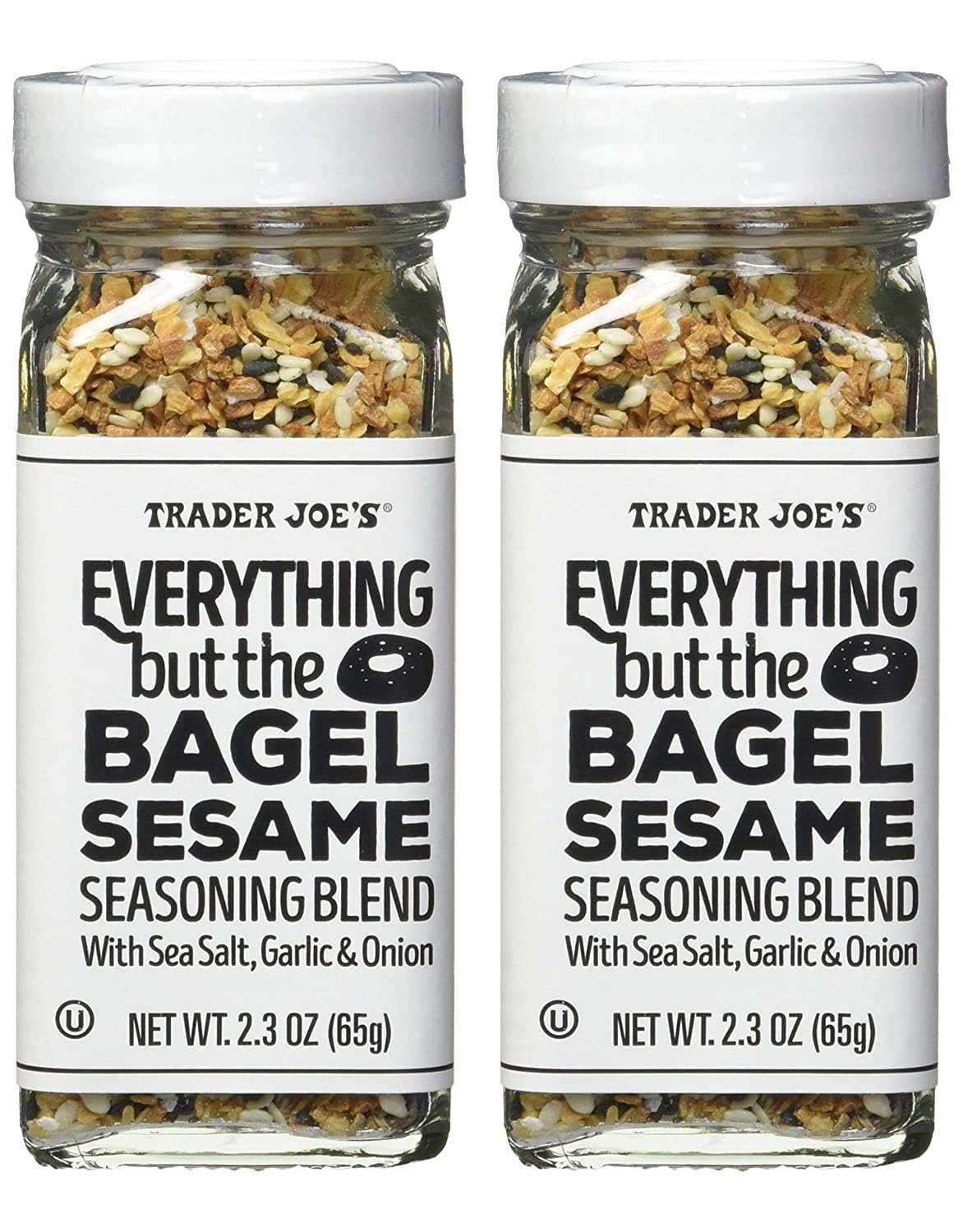 Trader Joe's Everything but The Bagel Sesame Seasoning Blend (2 Pack of 2)