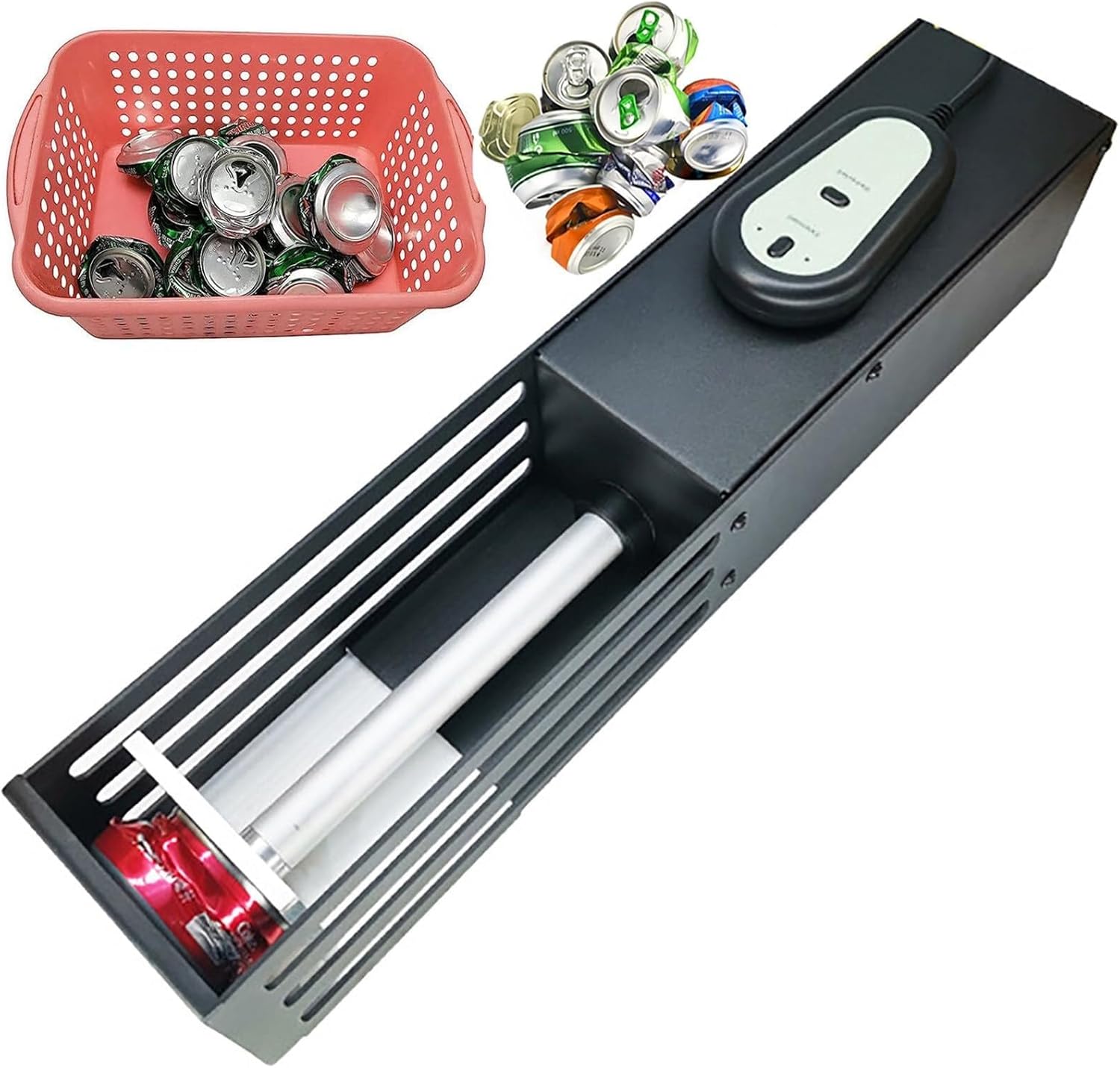 Electric Aluminum Can Crusher, Recycling Crusher, For Cans Plastic Bottles