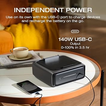 EF ECOFLOW Portable Power Station River 3 Plus with EB300 Extra Battery, Expand Capacity from 286Wh to 572Wh, 3 Up to 1200W AC Outlets,lt;10 MS UPS,lt;30 dB Quiet, River 3 Max LiFePO4 Battery