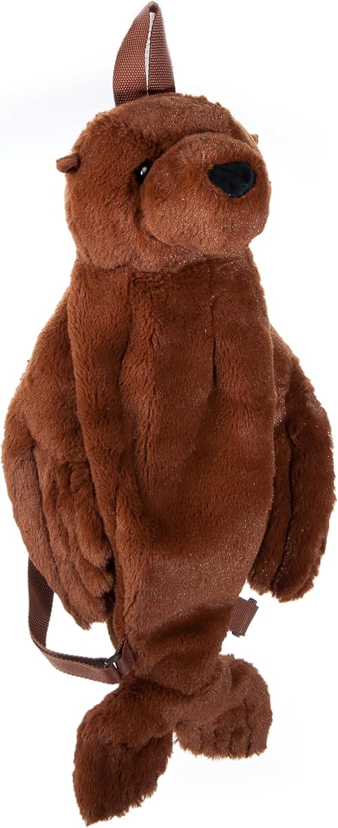 The Petting Zoo Sea Lion Plush Backpack Stuffed Animal, Kids Gifts, 20 in | Sea Lion bookbag Sealife Animals by Zoologee. Great Back to School Plush Gifts for Kids