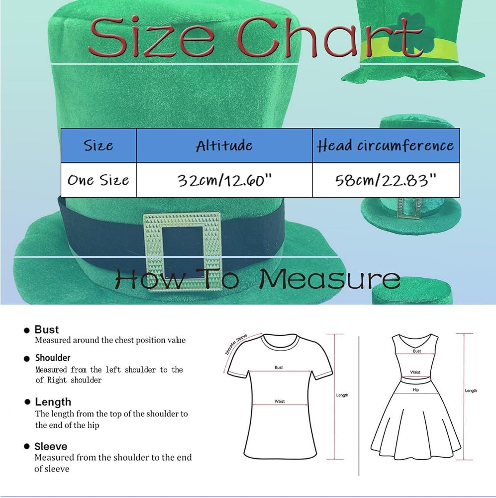 Ensemble Accessoires Saint Patrick 2025 - Barbe Irlandaise, Chapeau Vert, Lunettes & Collier Pour Homme