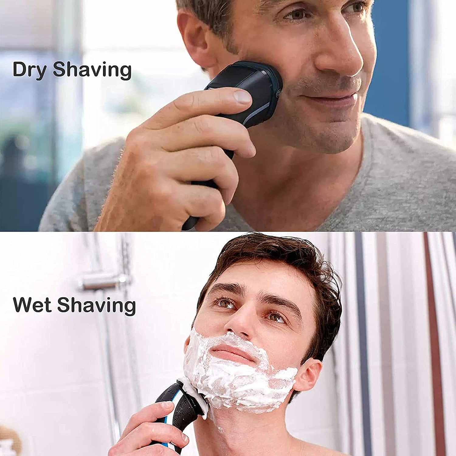 SH30 Replacement Heads for Philips Norelco Series 1000, 2000, 3000 Shavers and S738 Click and Style(Contains three independent blades)(New)