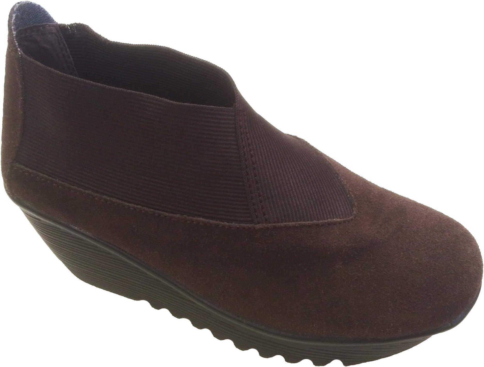 Bernie Mev Women's HUSH Brown Suede Bootie 41 EUR