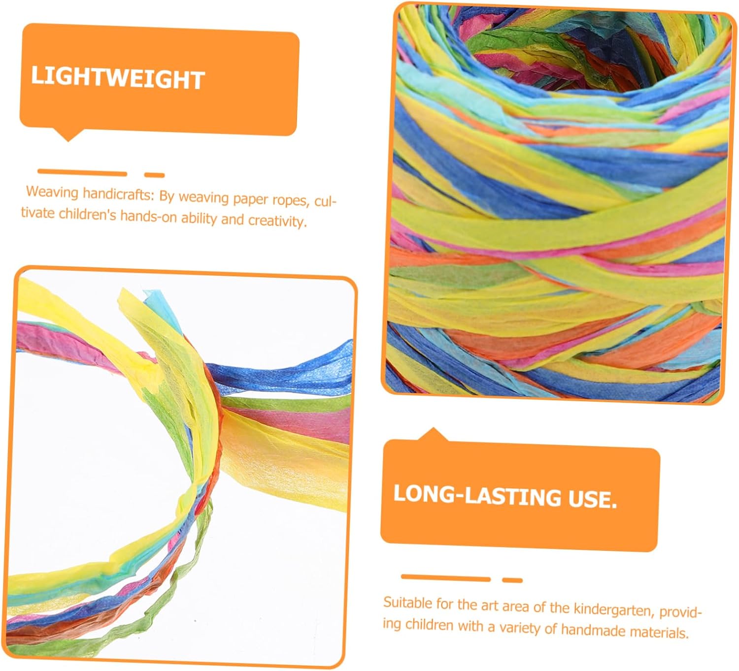 Gadpiparty Versatile Raffia Paper Ribbon Raffia String for Wrapping Decorative Paper Packing Rope DIY Ropes Unique for Wrapping Decorations