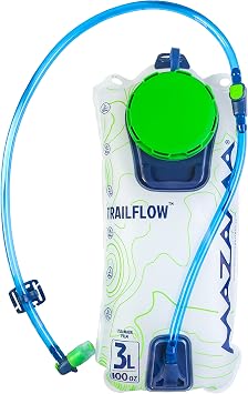 Mazama Designs Trailflow Hydration Reservoir Replacement Fits Most Hydration Packs 3L