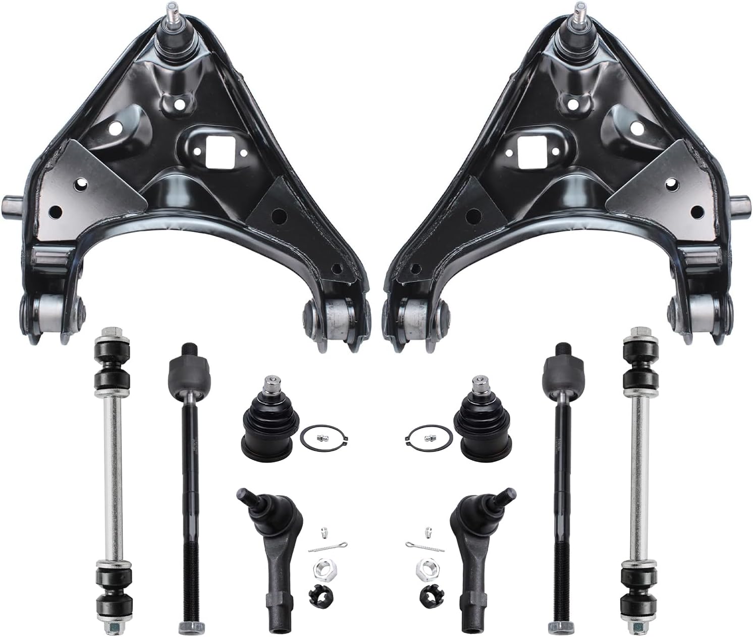 For Control Arm Ball Joint Tie Rod And Sway Bar Link Kit - Foto 3