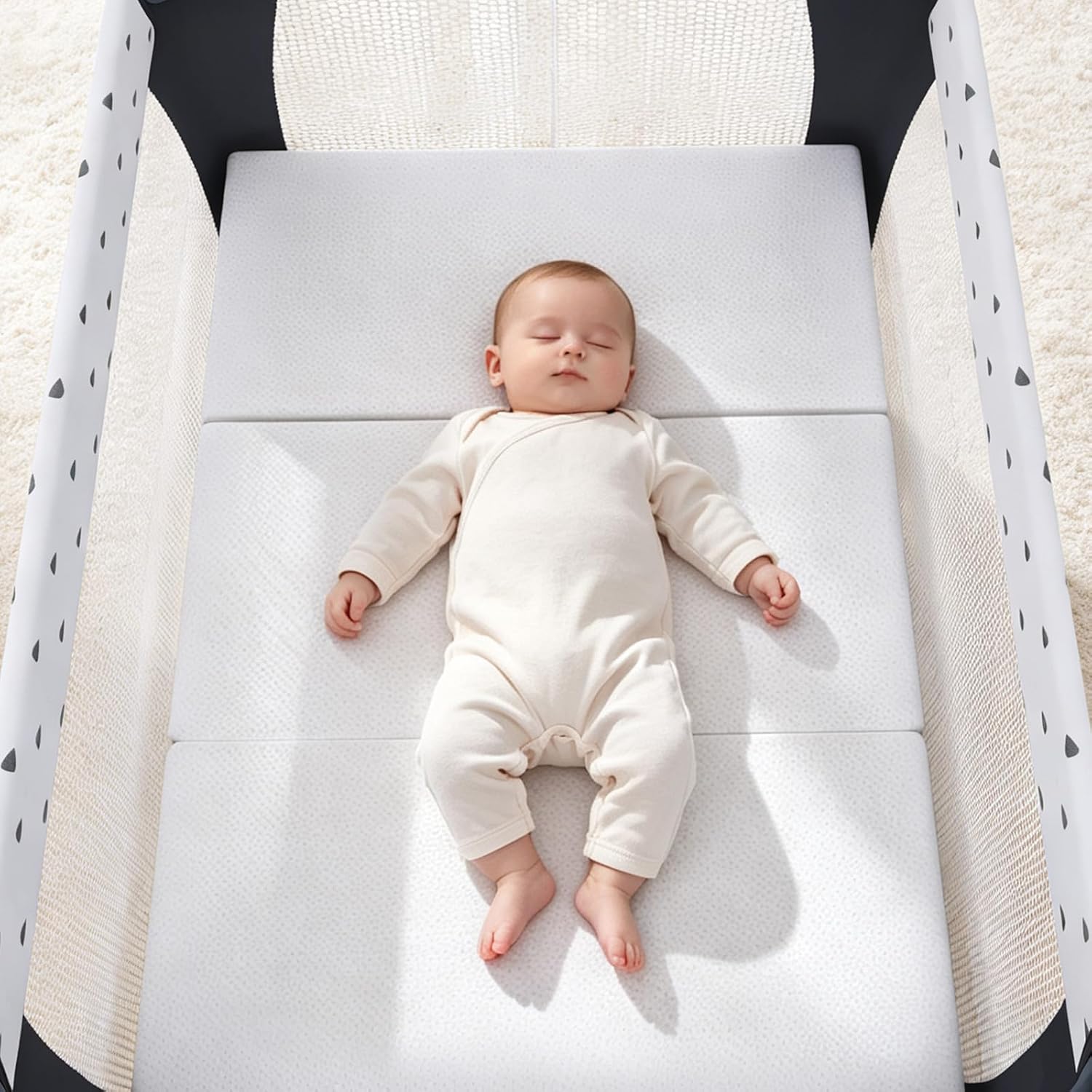 3 inch Trifold 38" Lx26 W Mini Mattress