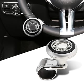 Steering Wheel Knob Spinner, Car Steering Wheel Spinner Accessory Knob, Car Accessories Vehicle Steering Wheel Spinners Ball Durable Suicide Knob Universal Fit for All Cars, Trucks, Semis